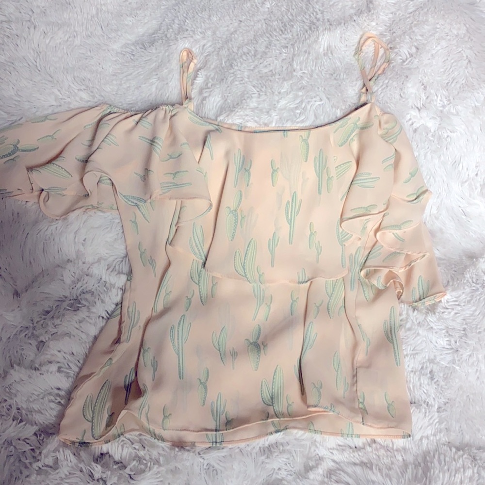 Karlie tank, cactus print